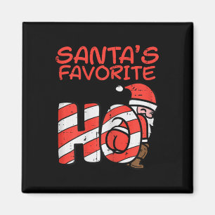 Weihnachtsmanns Lieblings- lustiger unanständiger Magnet