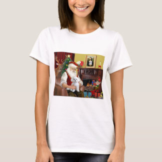 Weihnachtsmanns Malteser T-Shirt