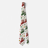 Weihnachtsmanns Strumpf Krawatte (Vorderseite)