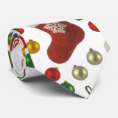 Weihnachtsmanns Strumpf Krawatte (Gerollt)
