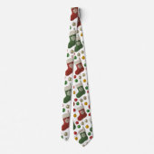 Weihnachtsmanns Strumpf Krawatte (Rückseite)