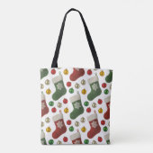 Weihnachtsmanns Strumpf Tasche (Rückseite)