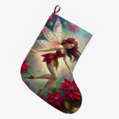 Weihnachtsmannschaft - Auburn Hair Großer Weihnachtsstrumpf (Vorderansicht (hängend))