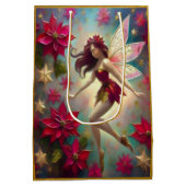 Weihnachtsmannschaft - Auburn Hair Mittlere Geschenktüte (Rückseite)