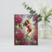 Weihnachtsmannschaft - Auburn Hair Postkarte (Stehend Vorderseite)