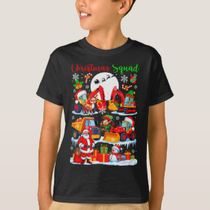 Weihnachtsmannschaft Baustellen LKW Bagger San T-Shirt