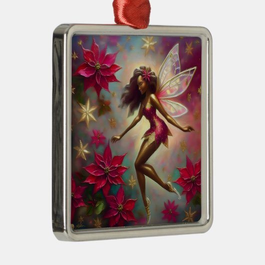 Weihnachtsmannschaft - Braun Naturhaar Ornament Aus Metall (Rechts)