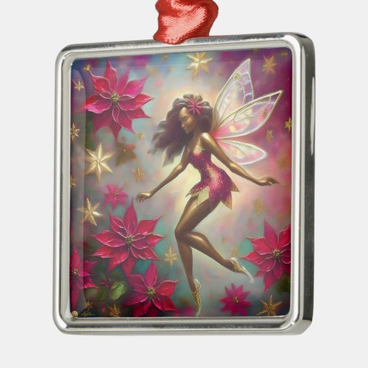 Weihnachtsmannschaft - Braun Naturhaar Ornament Aus Metall (Links)