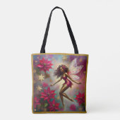 Weihnachtsmannschaft - Braun Naturhaar Tasche (Rückseite)