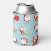 Weihnachtsmannschaft. Dosenkühler (Kanne Rückseite)