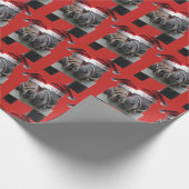 Weihnachtsmannschaft Geschenkpapier (Ecke)