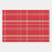 Weihnachtsmannschaft Geschenkpapier Set (Vorderseite)