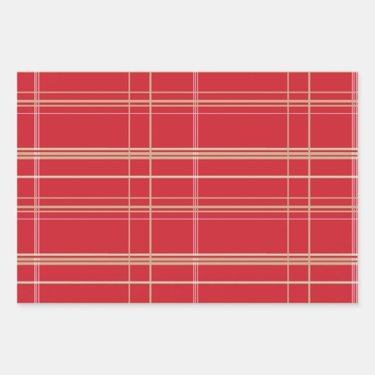 Weihnachtsmannschaft Geschenkpapier Set (Vorderseite)