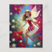 Weihnachtsmannschaft - Kupfer Ingwer Haar Postkarte (Vorderseite)