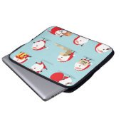 Weihnachtsmannschaft. Laptopschutzhülle (Vorne Knopf)
