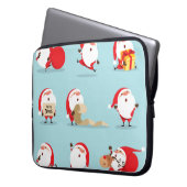 Weihnachtsmannschaft. Laptopschutzhülle (Vorderseite Links)