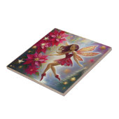 Weihnachtsmannschaft - Light Auburn Hair Fliese (Seite)