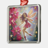 Weihnachtsmannschaft - Light Auburn Hair Ornament Aus Metall (Links)