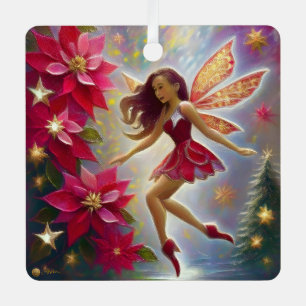 Weihnachtsmannschaft - Light Auburn Hair Ornament Aus Metall