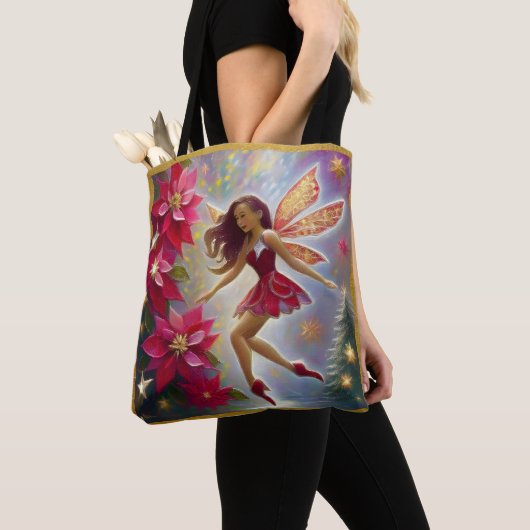 Weihnachtsmannschaft - Light Auburn Hair Tasche (Von Nahem)