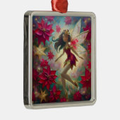 Weihnachtsmannschaft - Mittelbraune Haare Ornament Aus Metall (Rechts)