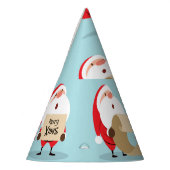 Weihnachtsmannschaft. Partyhütchen (Links)