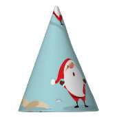 Weihnachtsmannschaft. Partyhütchen (Rechts)