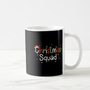 Weihnachtsmannschaft passende Familiensantagruppe  Kaffeetasse