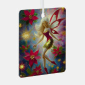 Weihnachtsmannschaft - Platinum Blonde Hair Ornament Aus Metall (Vorderseite Rechts)