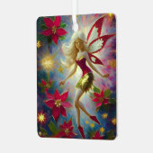 Weihnachtsmannschaft - Platinum Blonde Hair Ornament Aus Metall (Vorderseite links)