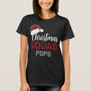 Weihnachtsmannschaft Pops passendes Weihnachten lu T-Shirt
