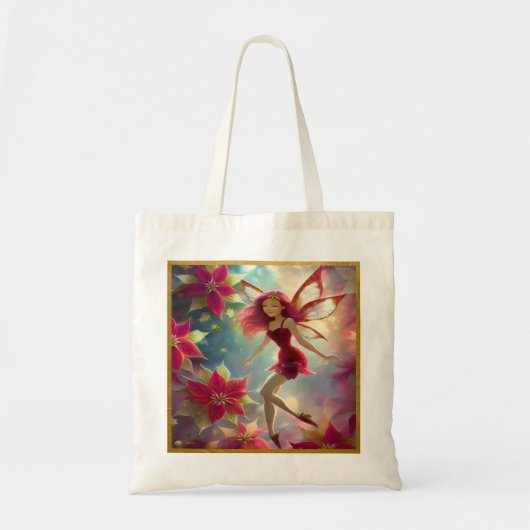 Weihnachtsmannschaft - Rose Rotes Haar Tragetasche (Vorne)