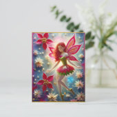 Weihnachtsmannschaft - Rotes Haar Postkarte (Stehend Vorderseite)