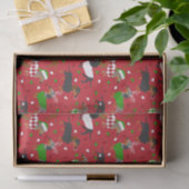 Weihnachtsmäntel Dackel Seidenpapier (Geschenk)