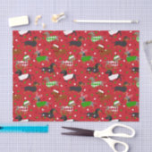 Weihnachtsmäntel Dackel Seidenpapier (Handwerk)