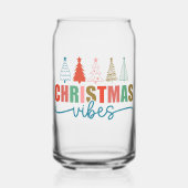 Weihnachtsmäntel - farbenfrohe Urlaubsmuster Dosenglas (Vorderseite)