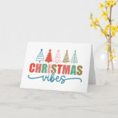 Weihnachtsmäntel - farbenfrohe Urlaubsmuster Karte (Gelbe Blume)