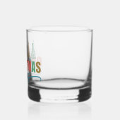 Weihnachtsmäntel - farbenfrohe Urlaubsmuster Whiskyglas (Links)