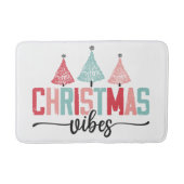 Weihnachtsmäntel - festes Baumdesign Badematte (Vorderseite)