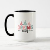 Weihnachtsmäntel - festes Baumdesign Tasse (Links)