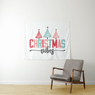 Weihnachtsmäntel - festes Baumdesign Wandteppich