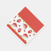 Weihnachtsmäntel und Mitten Serviette (Ecke)