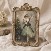 Weihnachtsmärchen Dekorieren Baum Decoupage Seidenpapier