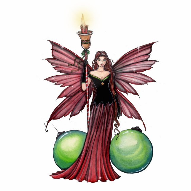 Weihnachtsmärchen Foto Sculputy Freistehende Fotoskulptur (Vorne)