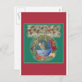 Weihnachtsmärchen - Illustration Feiertagspostkarte (Vorne/Hinten)