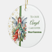 Weihnachtsmärchen Keramik Ornament (Links)