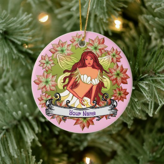 Weihnachtsmärchen Keramik Ornament (Baum)
