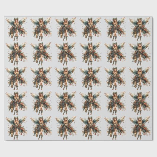 Weihnachtsmärchen mit Feiertag Geschenkpapier (Flach)