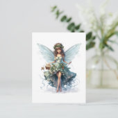 Weihnachtsmärchen Postkarte (Stehend Vorderseite)