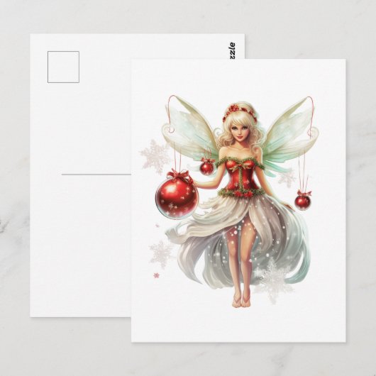 Weihnachtsmärchen Postkarte (Vorne/Hinten)